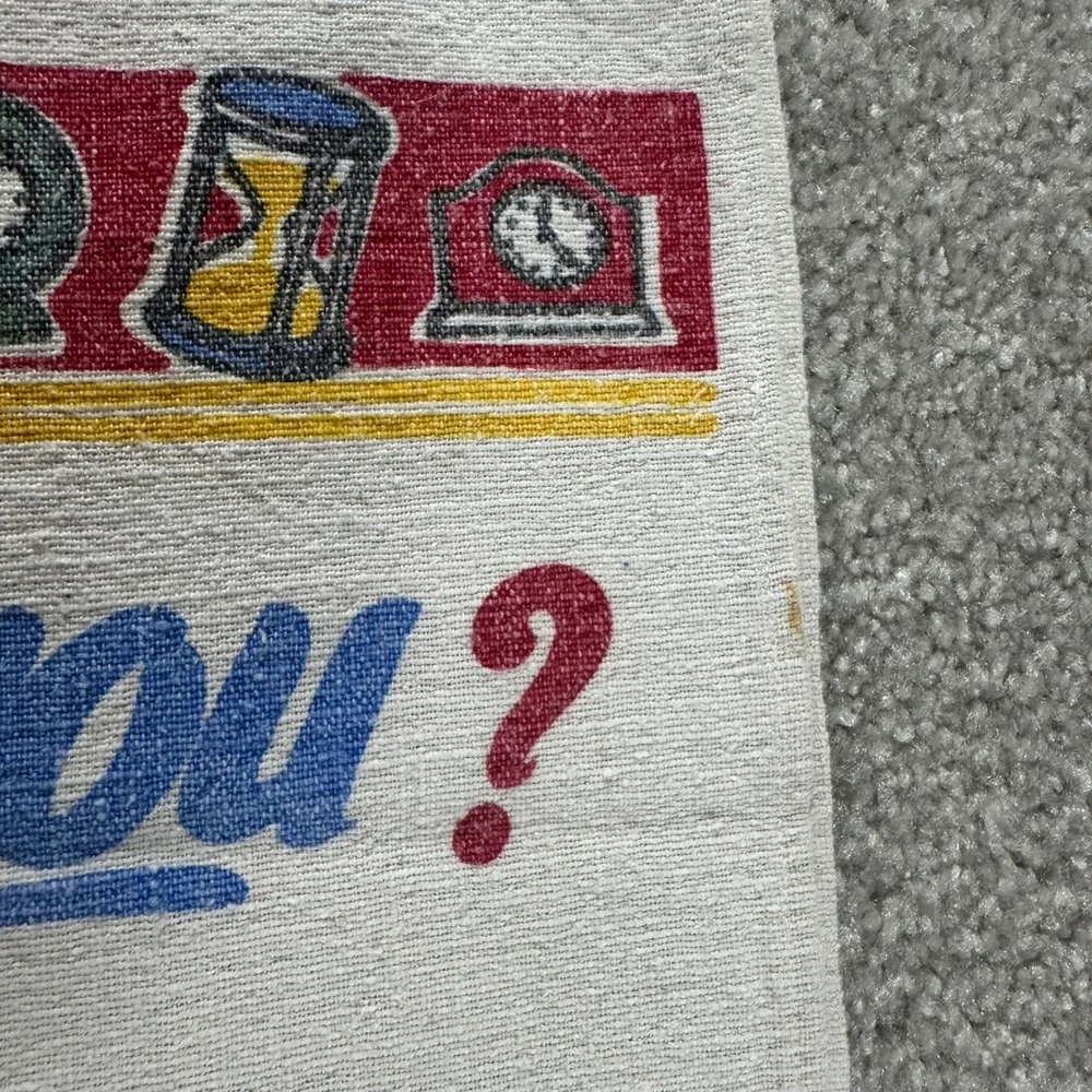 N/A vintage linen